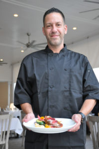For David Bagner, executive chef at Yellowfin Bar & Grill, local seafood is a passion.