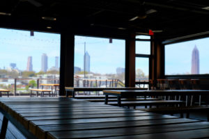 New Realm Brewing overlooks the BeltLine's Eastside trail.